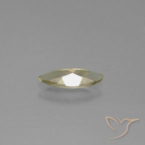 Diásporo com mudança de cor amarelo quente Natural 0.90ct, Marquesa, VVS-VS