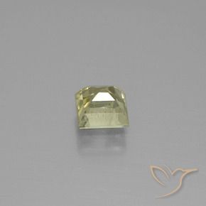 Diásporo com mudança de cor Amarelo acastanhado Natural 1.06ct, Quadrado, VS-SI