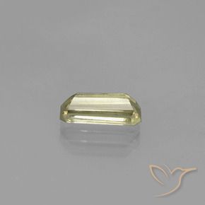 Diásporo com mudança de cor Amarelo Dourado Muito Claro Natural 1.50ct, Corte Octógono / Esmeralda, VS-SI