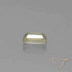 Diásporo com mudança de cor Amarelo muito claro Natural 0.78ct, Corte Octógono / Esmeralda, VS