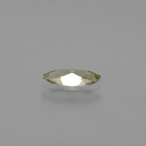 Diasporo de mudança de cor amarelo natural 0,62ct, marquise, VS