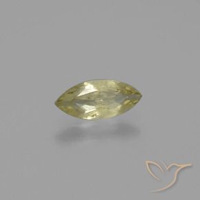 Diásporo com mudança de cor Luz amarela Natural 0.70ct, Marquesa, SI
