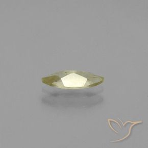 Diásporo com mudança de cor Luz amarela Natural 0.70ct, Marquesa, SI