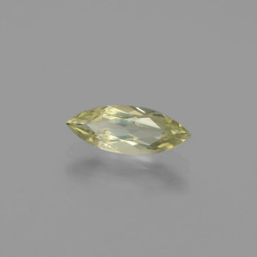 Diasporo de mudança de cor amarelo natural 0,97ct, marquise, VS-SI