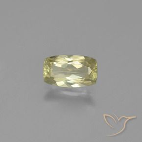 Diásporo com mudança de cor Amarelo Dourado Claro Natural 1.13ct, Almofada, VS-SI