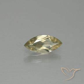 Diásporo com mudança de cor Amarelo muito claro Natural 1.12ct, Marquesa, VS-SI