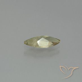 Diásporo com mudança de cor Amarelo muito claro Natural 1.12ct, Marquesa, VS-SI