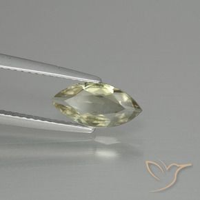 Diásporo com mudança de cor Amarelo Dourado Muito Claro Natural 1.00ct, Marquesa, VVS-VS