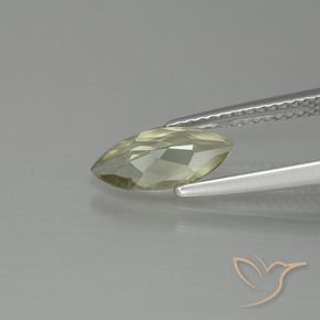Diásporo com mudança de cor Amarelo Dourado Muito Claro Natural 1.00ct, Marquesa, VVS-VS