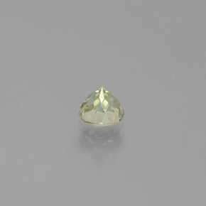 Diasporo de mudança de cor amarelo natural 0,63ct, corte redondo, VS
