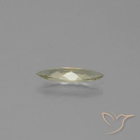 Diásporo com mudança de cor Amarelo acastanhado Natural 0.72ct, Marquesa, VVS-VS