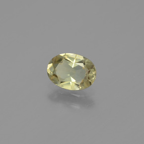 Diasporo de mudança de cor mudança de cor natural 0,93ct, corte oval, VS