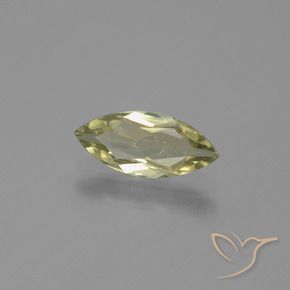 Diásporo com mudança de cor Amarelo muito claro Natural 1.10ct, Marquesa, VS-SI