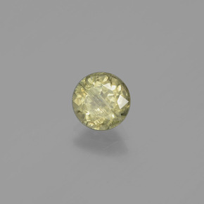 Diasporo de mudança de cor  natural 1,23ct, corte redondo, SI