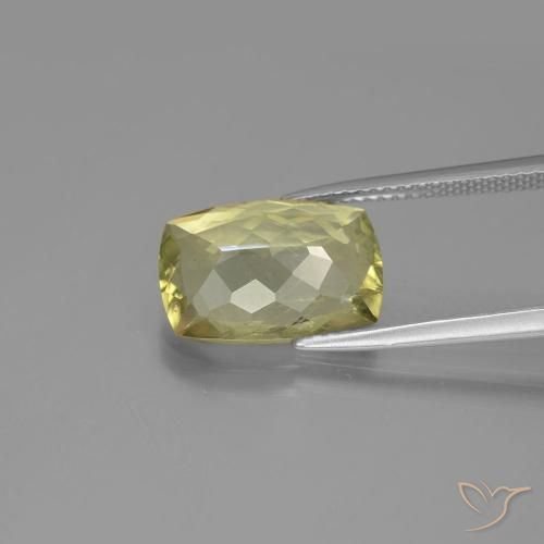 Diásporo com mudança de cor amarelo médio Natural 4.89ct, Almofada, SI