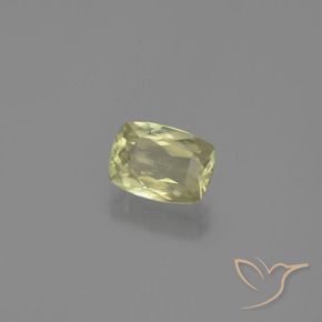 Diásporo com mudança de cor Amarelo muito claro Natural 1.18ct, Almofada, VS