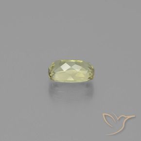 Diásporo com mudança de cor Luz amarela Natural 1.31ct, Almofada, VVS-VS