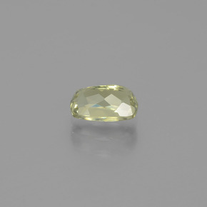Diasporo de mudança de cor amarelo natural 1,31ct, almofada cortada, VVS