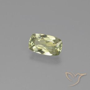 Diásporo com mudança de cor Luz amarela Natural 1.19ct, Almofada, VVS-VS