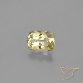 Diásporo com mudança de cor Amarelo Dourado Claro Natural 0.81ct, Almofada, VVS