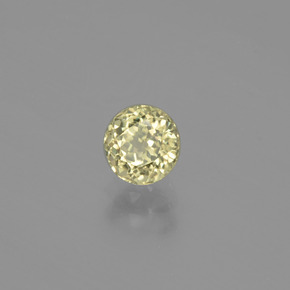 Diasporo de mudança de cor  natural 0,74ct, corte redondo, VVS-VS