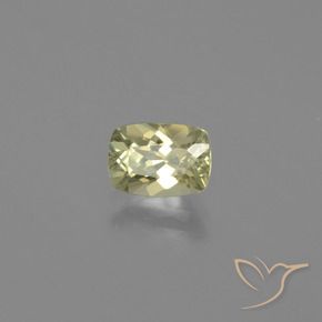 Diásporo com mudança de cor Amarelo muito claro Natural 1.06ct, Almofada, VVS