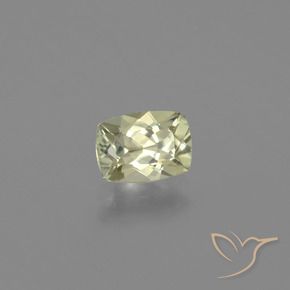 Diásporo com mudança de cor Luz amarela Natural 1.03ct, Almofada, VVS