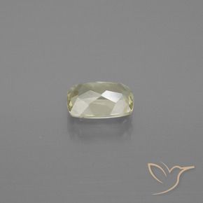 Diásporo com mudança de cor Amarelo claro Natural 1.13ct, Almofada, VS