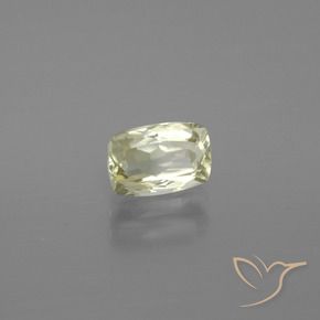 Diásporo com mudança de cor Amarelo muito claro Natural 1.19ct, Almofada, VVS