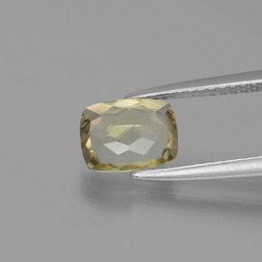 Diasporo de mudança de cor  natural 1,25ct, almofada cortada, VVS