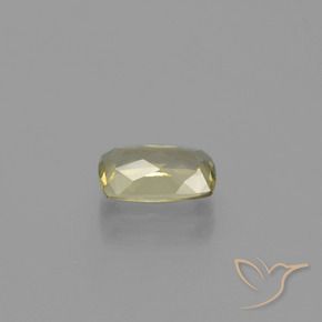 Diásporo com mudança de cor Amarelo acastanhado Natural 1.20ct, Almofada, VVS-VS