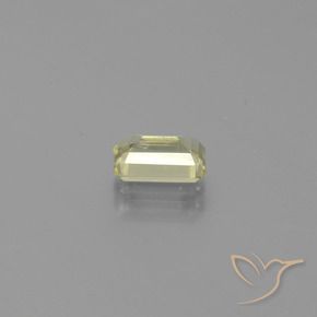 Diásporo com mudança de cor Luz amarela Natural 1.05ct, Corte Octógono / Esmeralda, VS
