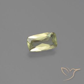 Diásporo com mudança de cor Luz amarela Natural 1.06ct, Almofada, VVS-VS