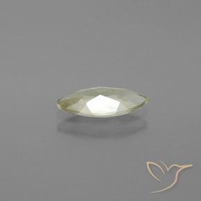 Diásporo com mudança de cor Luz amarela Natural 0.92ct, Marquesa, VS-SI