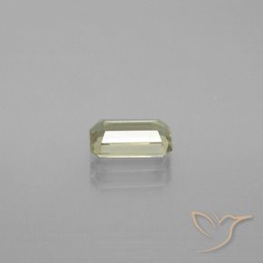 Diásporo com mudança de cor Amarelo Claro Verde Natural 0.94ct, Corte Octógono / Esmeralda, VS