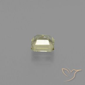 Diásporo com mudança de cor Amarelo muito claro Natural 1.12ct, Corte Octógono / Esmeralda, VS