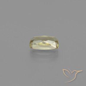 Diásporo com mudança de cor Amarelo Muito Pálido Natural 1.37ct, Almofada, VS