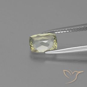 Diásporo com mudança de cor Luz amarela Natural 1.14ct, Almofada, VS