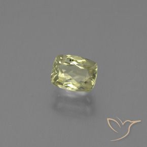 Diásporo com mudança de cor Luz amarela Natural 1.37ct, Almofada, VS