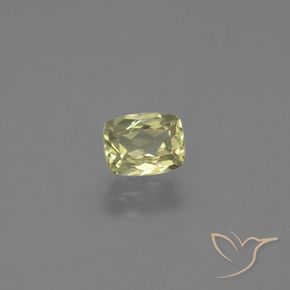 Diásporo com mudança de cor Amarelo verde Natural 1.31ct, Almofada, VS