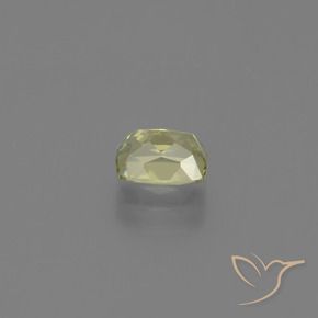 Diásporo com mudança de cor Amarelo verde Natural 1.31ct, Almofada, VS