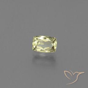 Diásporo com mudança de cor Amarelo verde Natural 1.24ct, Almofada, VVS-VS