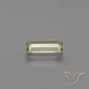 Diásporo com mudança de cor Amarelo Terroso Natural 1.22ct, Corte Octógono / Esmeralda, VVS-VS