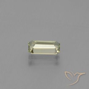 Diásporo com mudança de cor Amarelo Terroso Natural 1.17ct, Corte Octógono / Esmeralda, VVS-VS