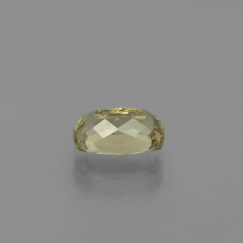 Diasporo de mudança de cor amarelo natural 1,28ct, almofada cortada, VVS-VS