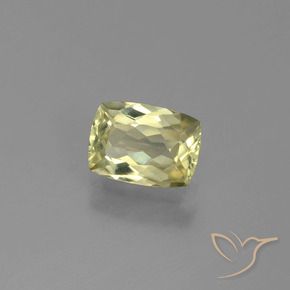 Diásporo com mudança de cor Amarelo muito claro Natural 1.06ct, Almofada, VVS-VS