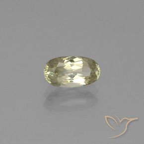 Diásporo com mudança de cor Luz amarela Natural 1.04ct, oval, VVS-VS