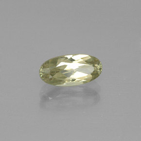 Diásporo com mudança de cor Amarelo muito claro Natural 1.36ct, Corte Oval, VVS-VS