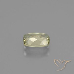 Diásporo com mudança de cor amarelo médio Natural 1.14ct, Almofada, VVS-VS