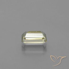 Diásporo com mudança de cor Amarelo Claro Verde Natural 1.12ct, Corte Octógono / Esmeralda, VS